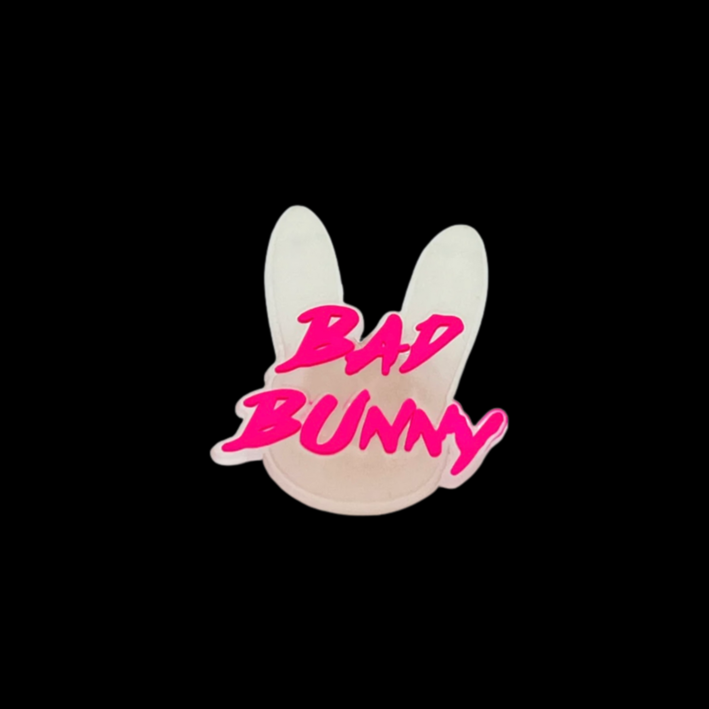 Bad Bunny Logo (Glow in the dark)